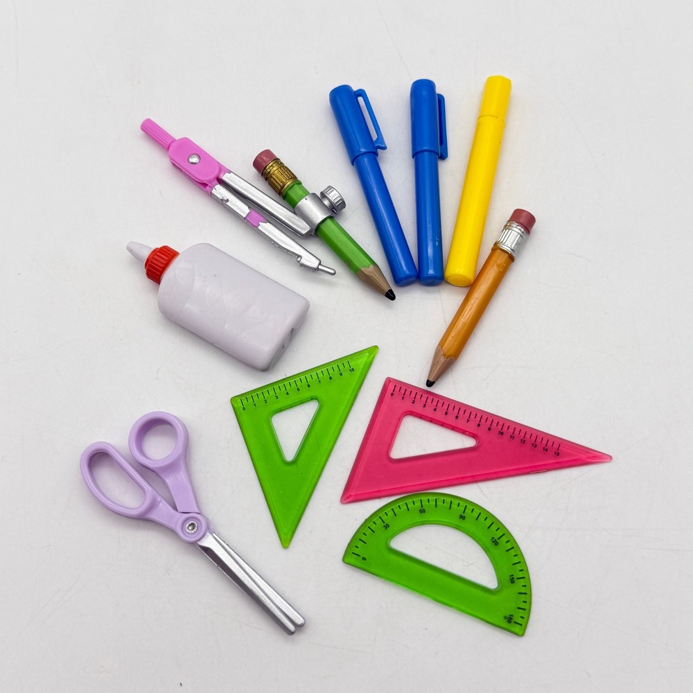 Our Generation School Supplies Set Dollhouse Accessories American girl